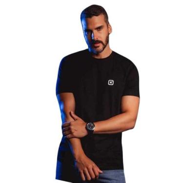 Imagem de Camiseta Txc Preto Logo Branco 191380, Preto, GG
