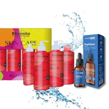 Imagem de Kit Skincare Anti rugas +Serum péptideos Anti Olheiras