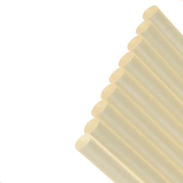 Imagem de Bastão de Cola Quente 7mm Kit com 10 Unidades Refil Prático - MinutoBa
