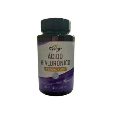 Imagem de Ácido Hialurônico com Colágeno e Vitamina C - 60 cápsulas -  Juventude