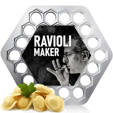 Imagem de Molde de ravioli russo molde de metal máquina de bolinho de carne siberiana cortador de ravioli