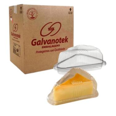 Imagem de Embalagem pet g-635 fatia pudim caixa c/400 - Galvanotek