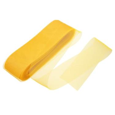 Imagem de HARFINGTON Trança de crina de cavalo rígida, 50 metros, 7,6 cm, acabamento macio de crina de cavalo para costura de desossada de poliéster, vestido de casamento, vestido de dança, aparar, modelar