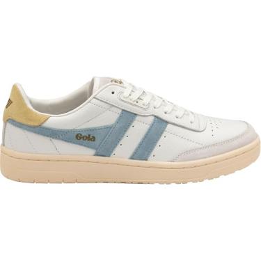 Imagem de Gola Tênis Falcon Feminino, Branco/Iceberg/Limão, 9