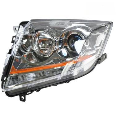 Imagem de Lâmpada de neblina esquerda direita LED luz diurna frontal LED conjunto de farol lâmpada de canto ampla compatível com CTS 2008-2014 AM-83039381 (direita)