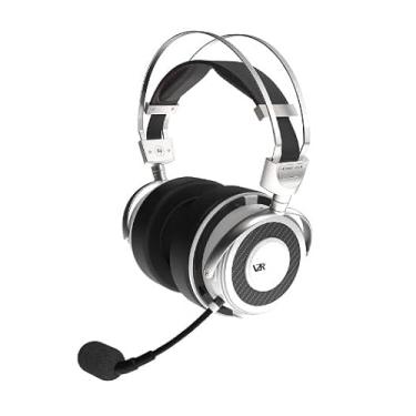 Imagem de Fone de ouvido audiófilo para jogos VZR Model One MKII – Áudio 3D para jogos de tiro em primeira pessoa/FPS, áudio espacial patenteado CrossWave™, microfone removível com cancelamento de ruído, fio de