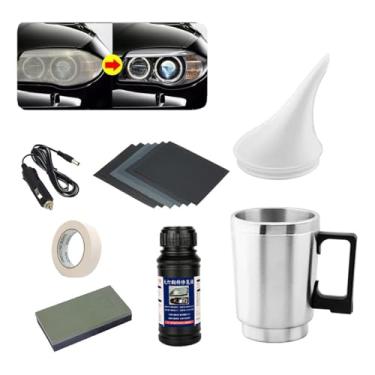 Imagem de Polímero Revitalizador De Faróis C Copo De Polimento A Vapor
