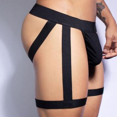 Imagem de Jockstrap Cinta Liga - no-brand, Preto, M