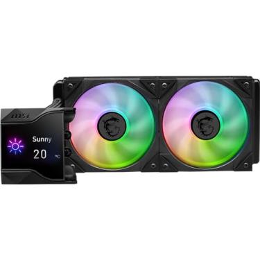 Imagem de Water Cooler MSI MPG Coreliquid D360, ARGB, 360mm, AMD/Intel, Preto - MPG CORELIQUID D360