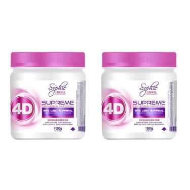 Imagem de KIT 2 Botox Liso Surreal 4D 1kg  Sophie Cosmetic