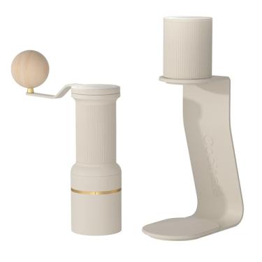 Imagem de Cocinare ESSENCE DUO B38 Ultra Moedor de Café – Eleve seu ritual diário com 80 configurações de precisão, GhostEdge™ Burr, puxador magnético de madeira – Design artesanal para derramar e café expresso