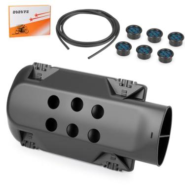 Imagem de Tampa de caixa de ar e alto fluxo 6 peças de ventilação de filtro de caixa de ar de 2,5 cm para Yamaha Banshee 350 YFZ350 1987-2006 2GU-14412-00-00