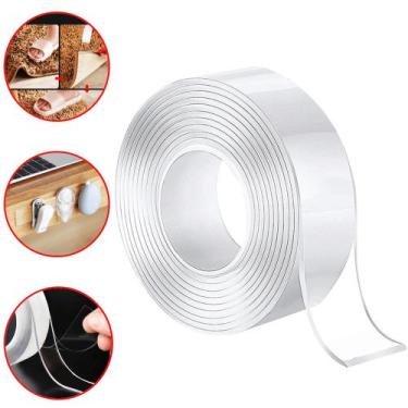 Imagem de Fita Acrílica Dupla Face Extra Forte 1.8cm X 2 Metros Ideal Utensílios