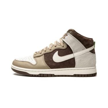 Imagem de Nike Dunk High Black White (2021) Código de estilo: DD1399-105, Vela Khaki Light Chocolate Sai, 42
