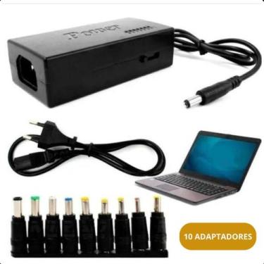 Imagem de Carregador Universal Notebook Ajustável 120w Entrada Bivolt - ASAF
