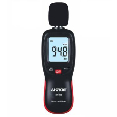 Imagem de Decibelímetro Digital Com Ajuste - Akrom Kr923