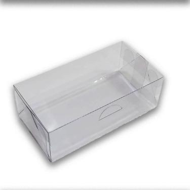 Imagem de 10 Caixa Para 8 Brigadeiros Com Berço, Transparente, Acetato