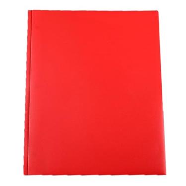 Imagem de Pasta de plástico pasta girino pasta de bolso duplo armazenamento pasta dobrável suporte para cartão de visita adequado para pasta de arquivos de escritório escolar