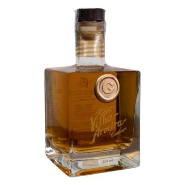 Imagem de Cachaça Velha Aroeira Gold 6 Anos Carvalho Francês 500 ml Artesanal Pr