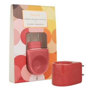 Imagem de Aromatizador Elétrico Colors Terracota Vermelho - Bivolt - Via Aroma