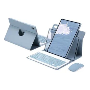 Imagem de Capa Com Teclado E Mouse Para Tablet Redmi Pad 10.6 2022 Ç
