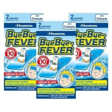 Imagem de Adesivo Alívio Da Febre Bye Bye Fever Criança 2 Pacotes 2 - Hisamitsu