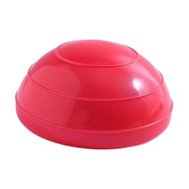 Imagem de simhoa Balance Pod Training Dot Stepping Pad Bola de ioga para pés Equilíbrio corporal Dança, Vermelho