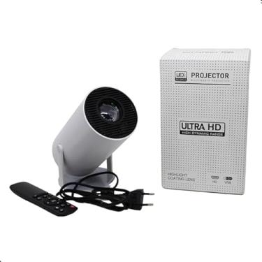 Imagem de Projetor Portátil - HY300-4K, Acesso liberado a todos os canais, filmes e series, sem Mensalidades.
