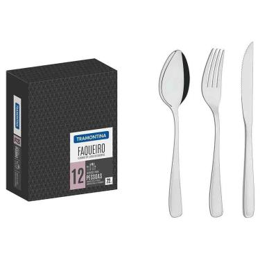 Imagem de Faqueiro 72 Peças Tramontina Sonata Em Aço Inox