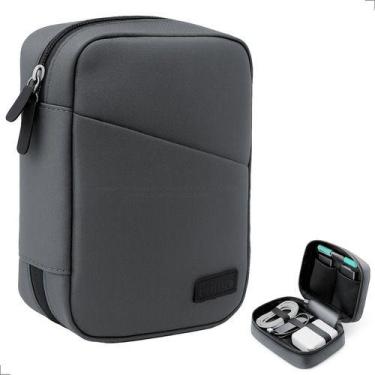 Imagem de Necessaire Masculina Alça Trabalho Impermeável 3 Divisórias - UnyHome,