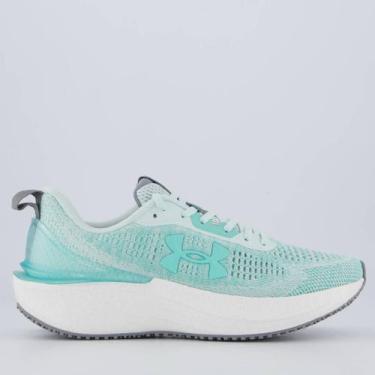 Imagem de Tênis Under Armour Charged Skyline 4 Verde Claro, 40