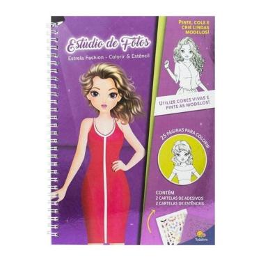 Imagem de Estrela Fashion - Colorir & Estêncil: Estúdio De Fotos