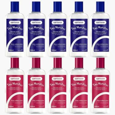 Imagem de Kit 5 Sabonete Liquido Tira Manchas + Removedor Henna Suaveness Tintur