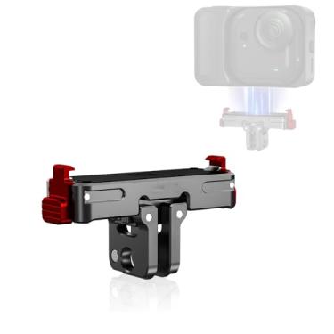 Imagem de Adaptador magnético de liberação rápida compatível com acessórios de câmera Insta360 Go Ultra, suporte de base de extensão de metal com adaptador de 1/10.2 cm/fivela de conector dobrável para tripés