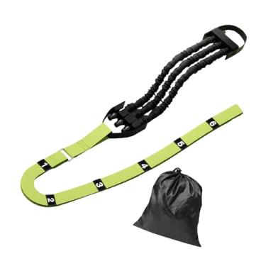 Imagem de Fenteer Faixa de resistência para flexão de braço, faixa de resistência ajustável prática, barra única, cinto auxiliar para homens e mulheres, exercícios de