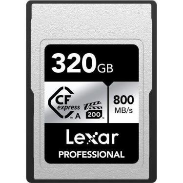 Imagem de Cartão Memória Lexar Cfexpress 320Gb Type A 800Mb/S Silver