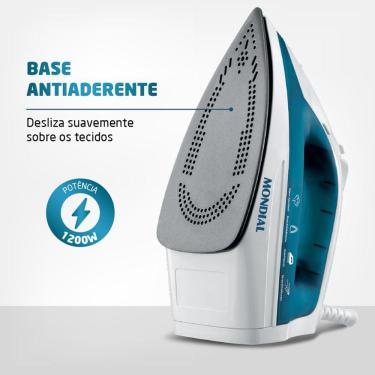 Imagem de Ferro de Passar Roupas a Vapor Mondial F-32 Potência 1200w 110v