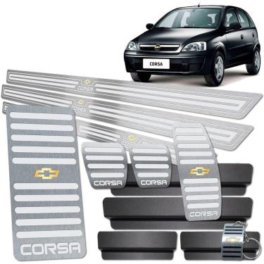 Imagem de Descanso Pedaleira Manual Soleira Corsa 2002 A 2012 Prata