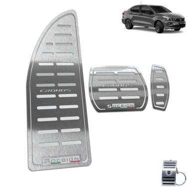 Imagem de Descanso Pedaleira Automático Fiat Cronos S- Design Prata