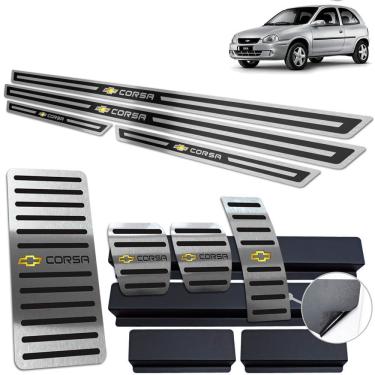 Imagem de Descanso Pedaleira Manual Soleira 4P Corsa 1994 A 2001 Preto