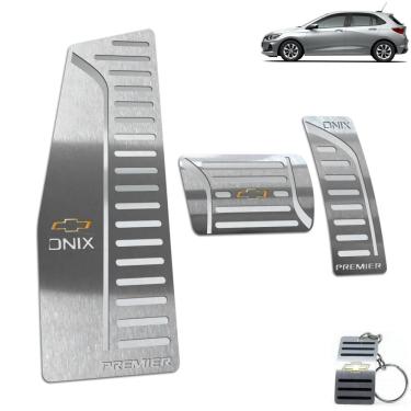 Imagem de Descanso + Pedaleira Chevrolet Onix Premier 2020 Prata