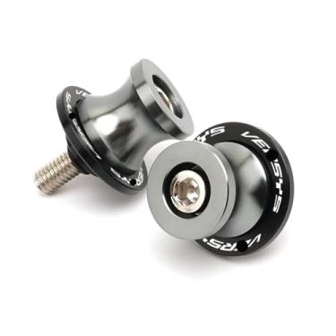 Imagem de BYYINGSUS Acessórios para motocicleta M8 Parafusos de suporte deslizante de carretel de braço oscilante compatíveis com VE&RSYS 650 1000 Versys650 Versys1000 2015-2023 (titânio)