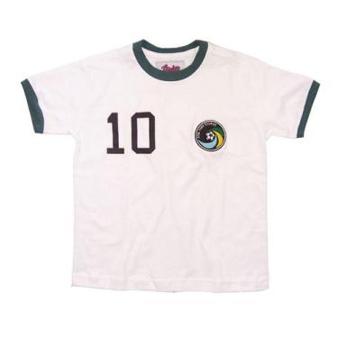 Imagem de Camisa Cosmos 1976 Liga Retrô Infantil  Branca 8, Branco, 8