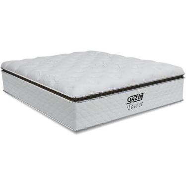 Imagem de Colchão Queen Gazin Mola Tower NW Molejo Ensacadas 34X198X158 Branco