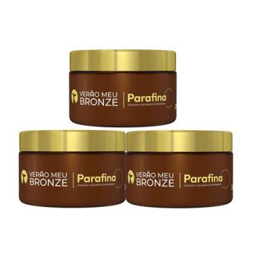 Imagem de Verão meu bronze kit cera bronzeadora 250g 3 un