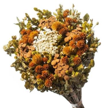Imagem de Buquê Preservado Rústico Colorido I Flores Desidratadas - Pense Flores