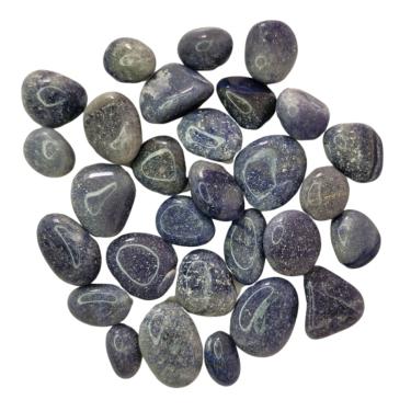 Imagem de Pedra Quartzo Azul Rolado 1 a 2 cm 250 gramas Natural