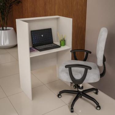 Imagem de Balcao Para Atendimento Recepção 100% MDF