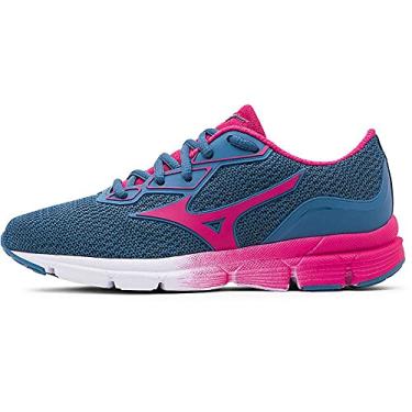Imagem de Tênis Mizuno Glow GS, Meninas, Marinho/Rosa, 34