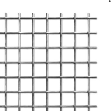 Imagem de Tela Arame Galvanizado Malha 8,92mm (2,5 fio 18) 0,70 x 0,70m